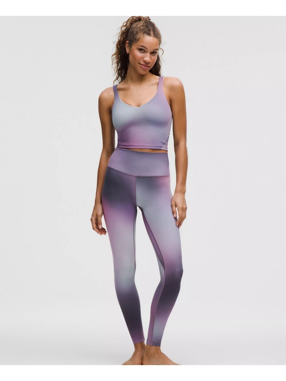NWT Lululemon Align High-Rise Pant 28" Aurora Haze Purple Multi Size 6
